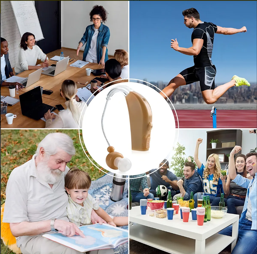 Audifonos❤️ Escucha las voces que amas con la tranquilidad que mereces. ClariSonik™ — vuelve a oír los momentos que importan.